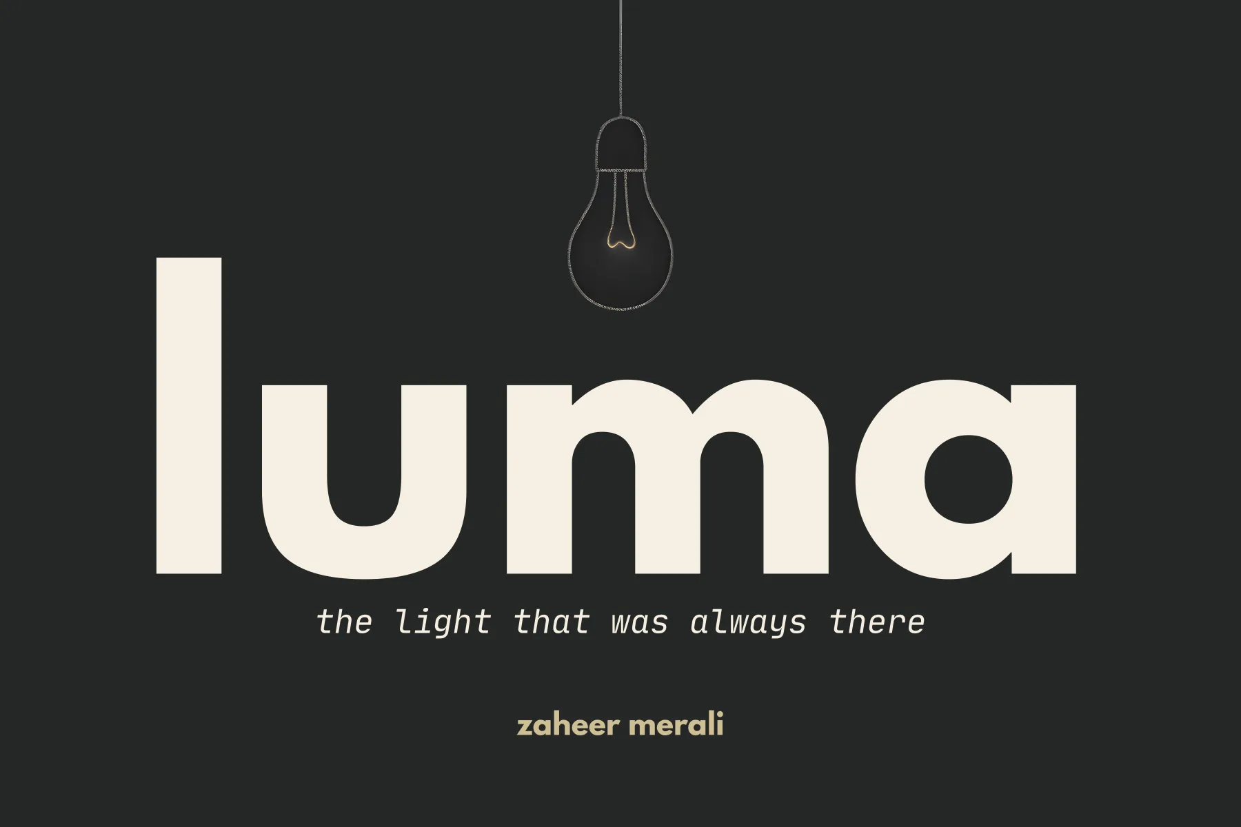 luma: The Light That Was Always There, book cover